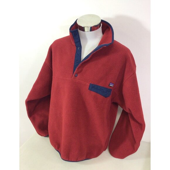 Patagonia Other - Vintage Patagonia Synchilla Snap-T Fleece Pullover Made In USA Mens Large